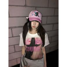 批发源头直播质量230克1*1螺纹 92%棉8%氨纶 <b class='q'>短袖</b>正肩T】摇滚乐队印花