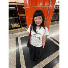 批发原版做法纯棉220克40支奥代尔食毛+手感圆领正肩短袖T恤女