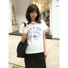 批发原版做法纯棉220克40支奥代尔食毛+手感圆领正肩短袖T恤女