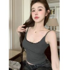 批发莫代尔面料  260克  吊带外穿<b class='q'>显瘦</b>辣妹上衣