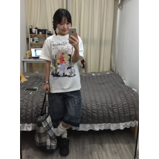 批发纯棉短袖t恤女夏季<b class='q'>体恤</b>宽松大码正肩上衣