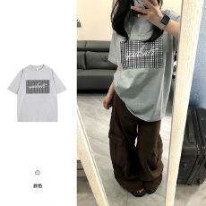 批发【河北纯棉200g】短袖<b class='q'>t</b><b class='q'>恤</b>女2026夏季新款<b class='q'>韩版</b>学院风宽松半袖上衣