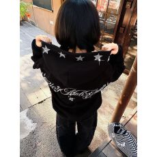批发.薄款/ 烫砖+刺绣+压线 后包领【华棉复合】拉链男女外套卫衣