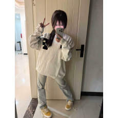 批发薄款/加绒 原版刺绣【华棉纯棉复合】尺码足版型大 <b class='q'>男</b>女卫衣