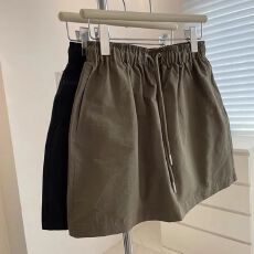 批发官图#【无内衬】 休闲工装半身裙夏季宽松百搭<b class='q'>高腰</b>短裤裙