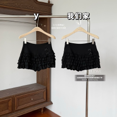 批发慵懒风亚麻阔腿裤女<b class='q'>大码</b>胖mm夏季薄款松紧腰遮胯显瘦松弛