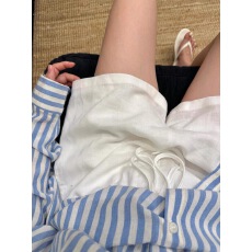 批发原版面料+内里特大码300斤阔腿短裤夏季松紧腰抽