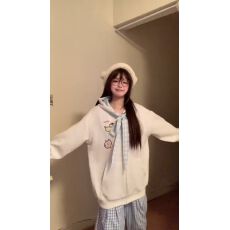 批发成品现货 原版做法 纯棉华棉320克布面+手感薄款前印花宽松<b class='q'>外套</b>潮