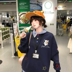批发成品现货 原版做法 纯棉华棉320克布面+手感薄款前印花宽松<b class='q'>外套</b>潮