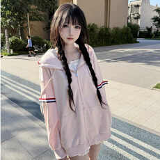 批发成品现货 薄款/加绒纯棉华棉复合布面+手感（三色织带）<b class='q'>外套</b>女