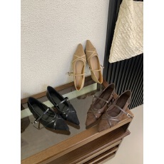 复古尖头玛丽珍单鞋2026新款通勤气质女鞋