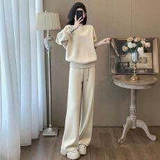 华棉纯棉复合真超柔 天猫抖音质量 加绒加厚 后包领 卫衣两件套