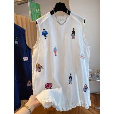 批发【原版做工】特<b class='q'>大码</b>300斤背心裙女夏季2026新款宽松无袖连衣裙