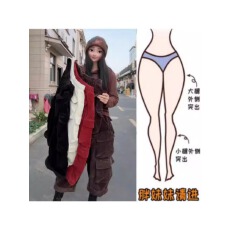 批发格洛森高腰显瘦遮肉阔腿裤工装口袋百搭宽松休闲加厚棉裤