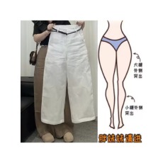 批发格洛森梨型身材高腰显瘦减龄时尚洋气百搭宽松阔腿休闲麻裤