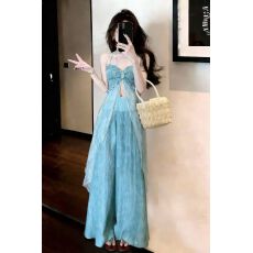 批发2026春季新款小众设计高级感上衣半身裙法式时尚气质显瘦百搭长裙