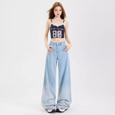 批发大码短裤式辣妹牛仔短裤女高腰2025年秋季显瘦紧身<b class='q'>热裤</b>