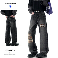 批发【限价169】舒适直筒牛仔裤男2026春秋季美式裤子潮牌复古休闲裤