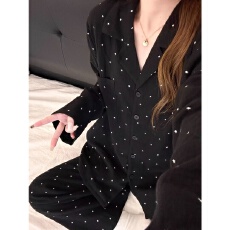 2026网红新款云朵棉长袖睡衣少女可爱甜美卡通睡衣长裤家居服套装