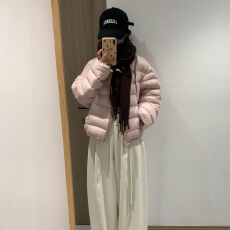 批发立领排骨棉服女冬季短款2025年新款<b class='q'>通勤</b>小个子面包服外套棉衣上衣