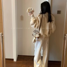 批发设计感<b class='q'>韩版</b>复古百搭呢子外套女秋冬2025新款显瘦毛呢纽扣通勤上衣