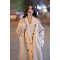 批发龙凤呢加棉加里加厚小香风高档毛呢大衣中长款<b class='q'>秋</b>冬季新款呢子外套