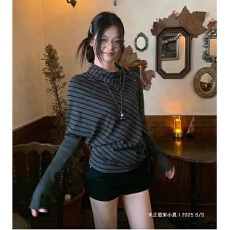 批发韩系学院风拼色小狗刺绣长袖拉链针织开衫女秋冬洋气减龄<b class='q'>毛衣</b>外套