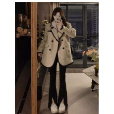 批发短款呢子大衣女2026秋冬季新款毛呢外套高级感小个子今年流行韩系