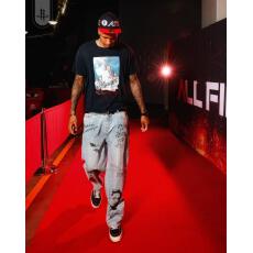 Paly Hollywood 26ss美式高街小众vintage水洗做旧短袖T恤男女潮