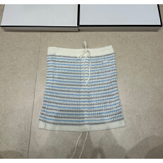 批发夏季新款2026年清新条纹撞色辣妹简约针织抹胸女系带无袖上衣