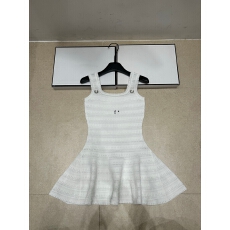 批发潮牌针织香家logo条纹无袖背心<b class='q'>连衣裙</b>显瘦百搭女裙子26年<b class='q'>夏</b>季新款