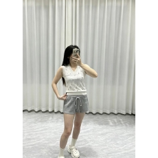 批发潮牌针织缪M家字母重工手工串珠无袖背心修身显瘦上衣26夏季<b class='q'>新款</b>