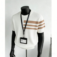 批发2026新款短袖简约百搭圆领短袖毛衣<b class='q'>男</b>针织<b class='q'>衫</b>新款<b class='q'>男</b>士薄款半袖t恤