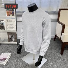 M-3XL360克高品质秋潮流宽松大码宽版型圆领衣服新款重磅卫衣男