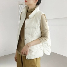批发羽绒马甲女<b class='q'>冬</b>季2025年新款保暖女士外穿洋气减龄坎肩背心外套爆款