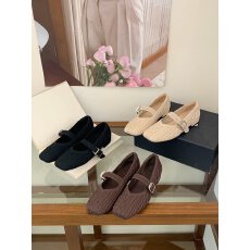 批发法式<b class='q'>简约</b>纯色玛丽珍鞋女2026新款春季平底芭蕾单鞋飞织