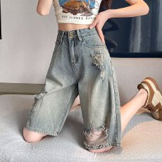 批发夏季新款美式<b class='q'>短裤</b><b class='q'>男</b>潮牌薄款设计感小众宽松大码运动休闲五分裤子