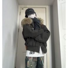 批发座山雕棉服外套女冬季2025新款棉衣加绒加厚派克服短款棉袄