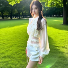 批发早秋时尚宫廷风短裤两件套<b class='q'>套装</b>女小香风2025新款<b class='q'>雪纺</b>衬衫修身显瘦