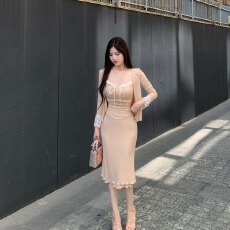 批发温柔御姐气质休闲套装女秋季长袖纯欲开衫<b class='q'>蕾丝</b>吊带半身长裙三件套