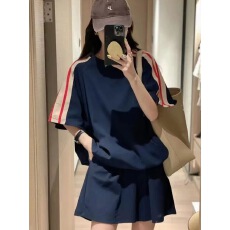 批发胖mm300斤休闲遮肉套装女夏季<b class='q'>大码</b>学院风宽松T恤短裤<b class='q'>运动服</b>两件套
