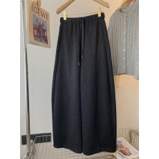 批发特大码300斤加绒宽松阔腿直筒裤新款弯刀梧桐裤