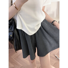 批发<b class='q'>大码</b>女装夏季显瘦芭蕾风百褶阔腿<b class='q'>裙裤</b>胖妹妹松紧高腰宽松运动短裤