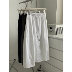 批发胖MM大码240斤松紧腰中长款半身裙女<b class='q'>夏</b>季宽松显瘦A字高腰防走光裙