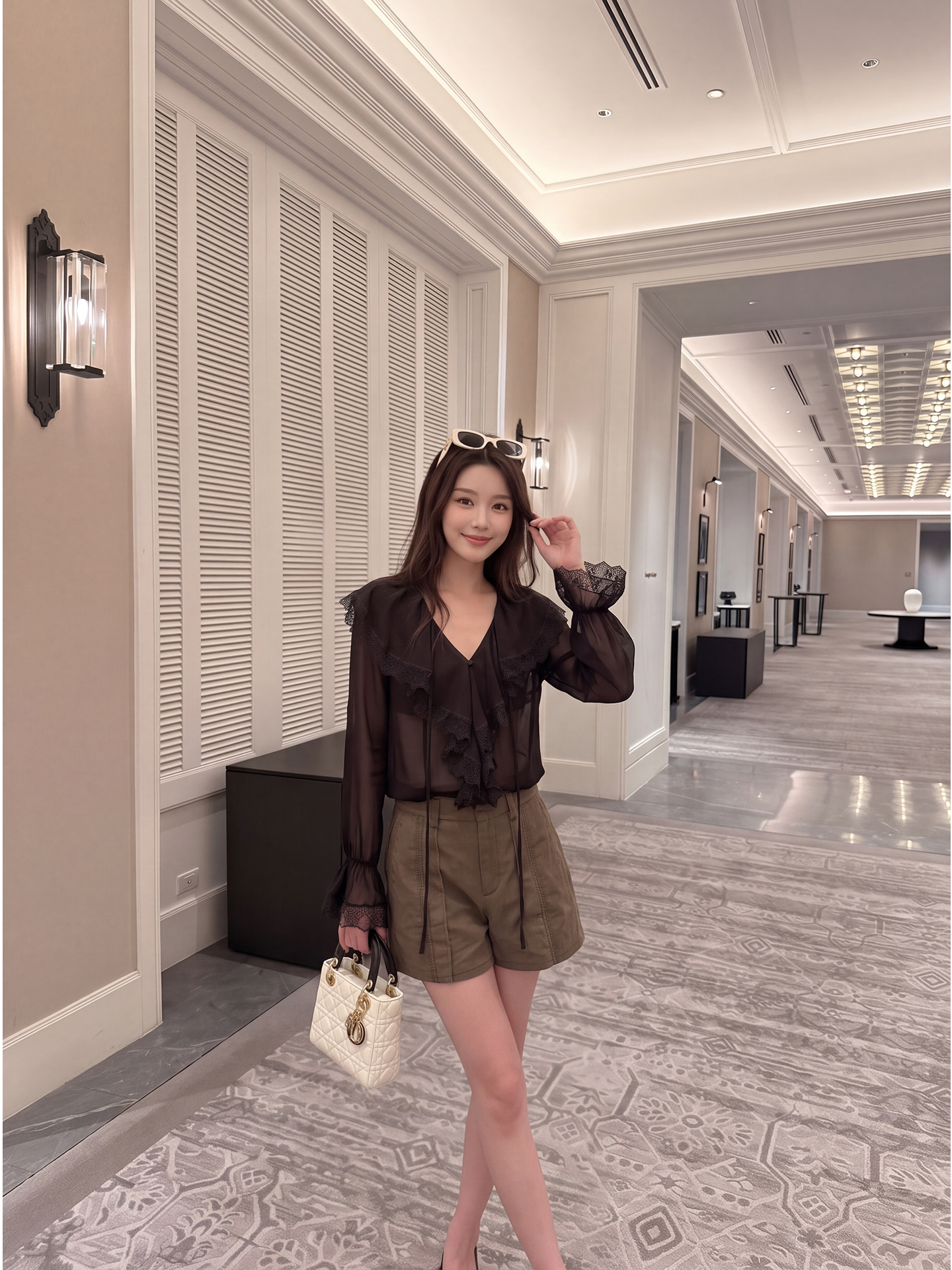 BY32585# 法式蕾丝花边...