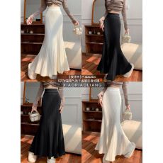 批发法式秋<b class='q'>冬</b>纯欲风性感鱼尾裙小众高腰显瘦中长款半身裙女