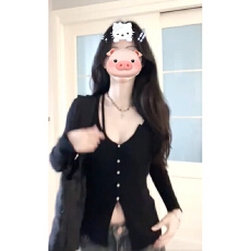 批发已出货 针织开衫<b class='q'>外套</b>女秋装薄款<b class='q'>修身</b>显瘦性感辣妹小个子长袖上衣