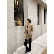 批发已出货 卡其色气质短款<b class='q'>风衣</b>女2025秋季新款宽松翻领系带