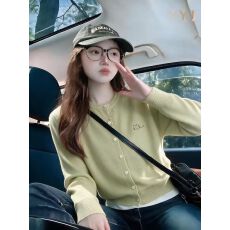批发圆领排扣减龄开衫外套女秋季外搭叠穿休闲针织衫<b class='q'>线衣</b> 早秋新款