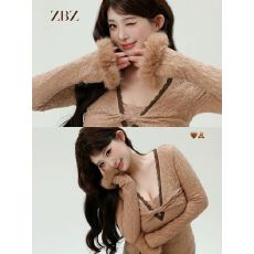 批发周白子 美貌爆瘦版 <b class='q'>打底衫</b>女内搭 应季新款 减龄 纯欲风 收腰